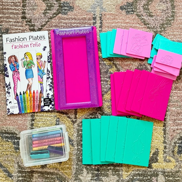 Fashion Plates Superstar The classic & match fashion drawing set - Picture 1 of 5